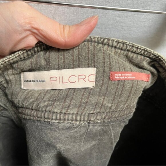 Anthropologie Pilcro Quilted Embossed Skirt Sz 4 - Picture 3 of 7